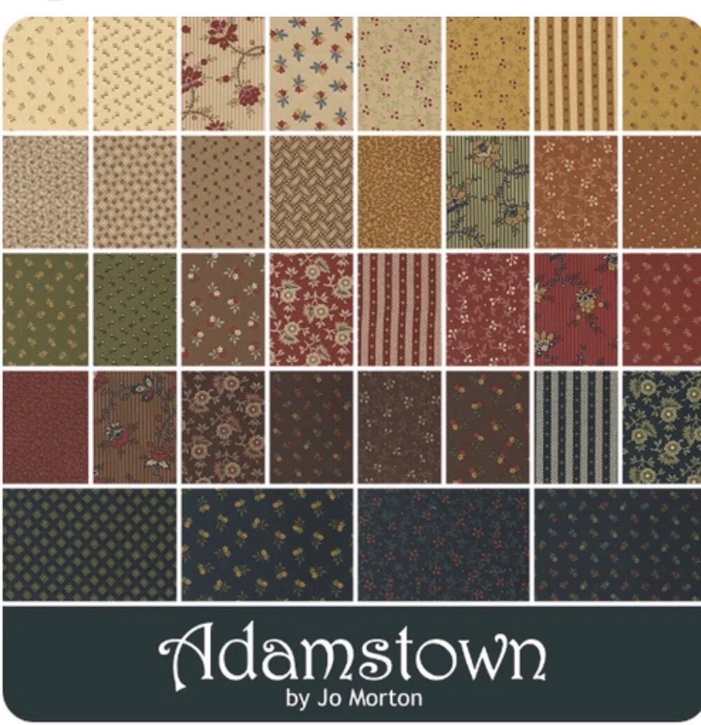 Moda Adamstown 38130AB Fat Quarter Bundle 18" x 22"